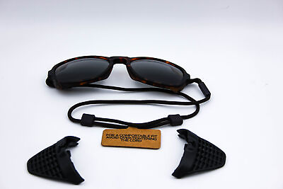 #ad Ombraz Teton Regular Tortoise Grey Polarizedarmless Sunglasses Side Shields