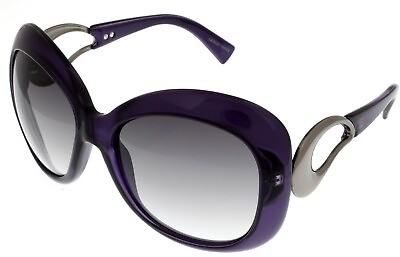 #ad Giorgio Armani Sunglasses Woman#x27;s Oversized Purple GA650 S KDEX9