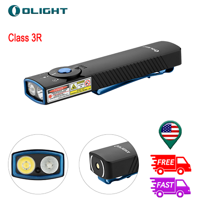 #ad OLIGHT Arkfeld Pro 3 in 1 Powerful EDC Flashlight w LED Light UV Green Laser