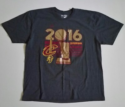 #ad Cleveland Cavaliers 2016 NBA CHAMPIONS LOCKER ROOM AUTHENTIC EDITION T Shirt