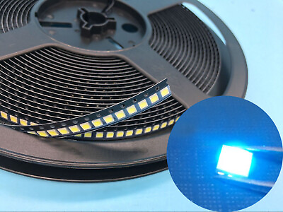 #ad 1000PCS Ice Blue SMD 5050 LED Car Dashboard Gauge instruments Meter Light