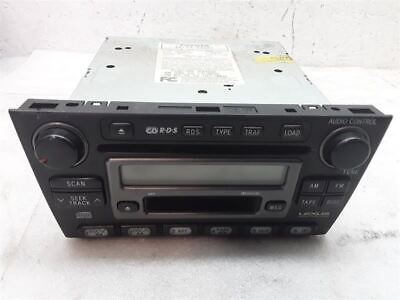 #ad 86120 53060 Audio Equipment Radio Receiver Fujitsu CD 01 03 LEXUS IS300 5 2 4P