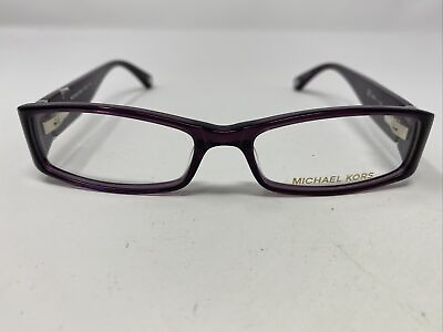 #ad Michael Kors MK232 505 52 16 135 Violet Full Rim Eyeglasses Frame DE14