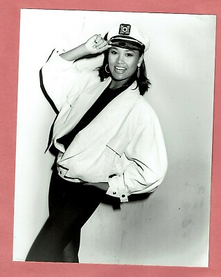 #ad 1986 Photo Tia Carrere Star of the TV Show A Team Dance Fever at KTLA Hollywood3