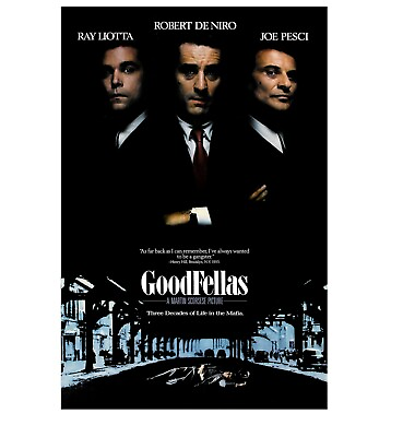 #ad Goodfellas Movie Poster 24quot; x 36quot;