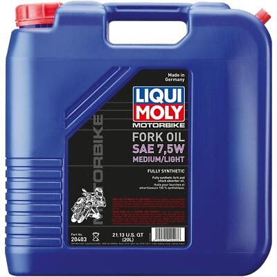 #ad Liqui Moly Fork Oil 7.5W Med Light 20L 20403