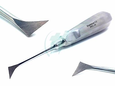 #ad PREMIUM FRENCH STEEL AUTOCLAVABLE CRANE ROOT TIP DENTAL RIGHT ELEVATOR DEL 26