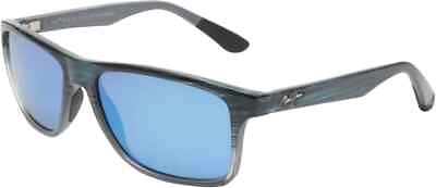 #ad Maui Jim Men#x27;s Onshore Polarized Rectangular Sunglasses stg bh