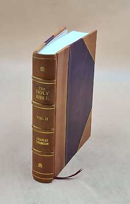 #ad The Holy Bible containing the Old and New Covenant commonly call Leather Bound