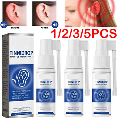 #ad 60ml TinniDrop Tinnitus Relief Spray Anti Tinnitus Blockage Cochlear Spray