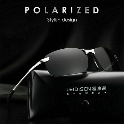 #ad HD Tac Polarized Sunglasses Men Women Driving Sports Aviator Unisex Sun Glasses