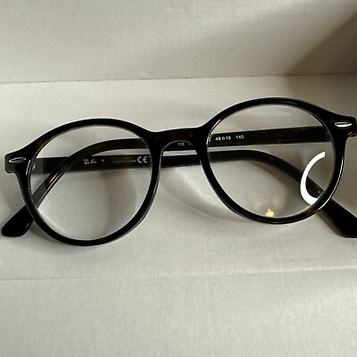 #ad Ray Ban RB 7118 2012 Eyeglasses Round Tortoise 50 19 145mm