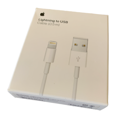 #ad Apple 0.5m 1.5ft Lightning to USB Charging Charge Cable for iPhone ME291AM A $9.30