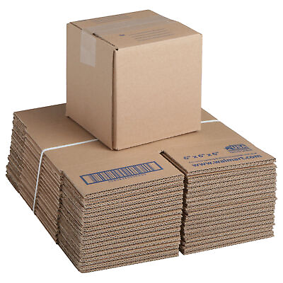 #ad 30pcs 6x6x6 Cardboard Paper Boxes Mailing Packing Shipping Box 0.5 lb Recycle