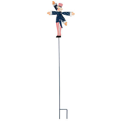 #ad Uncle Sam Wind Spinner by Fox RiverTM Creations