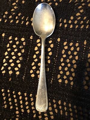 #ad Vintage Antique Spoon Benedict Chrome 5.25quot;