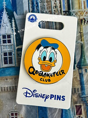 #ad 2024 Disney Parks Donald Duck Quacketeer Club OE Pin