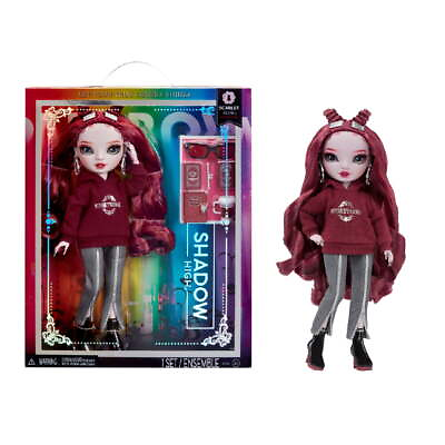 #ad Rainbow High Shadow High Scarlett Red Fashion Doll Fashionable Outfit
