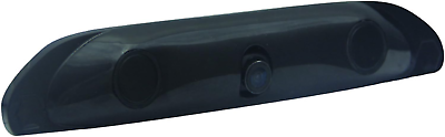 #ad VTL421SR Bar Type License Plate Backup Camera with Parking Sensors Black