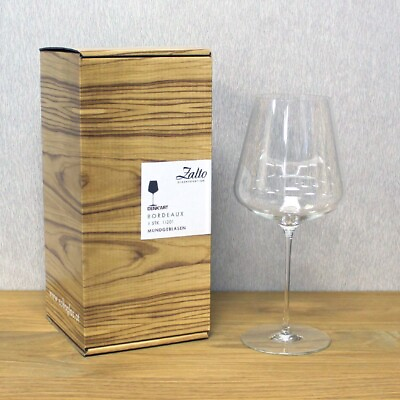 #ad Zalto Bordeaux Wine Glass Brand New