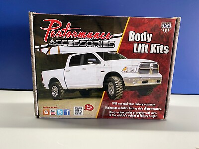 #ad BRAND NEW PERFORMANCE ACCESSORIES PA911 1 BODY LIFT KIT
