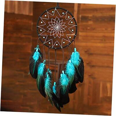 #ad Blue Dream Catchers Handmade Boho Traditional Circular Net for Turquoise Dream