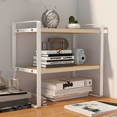 #ad Nordic Ins Style Rack Desk File Storage Window Multi layer Bookshelf Desk Shelf