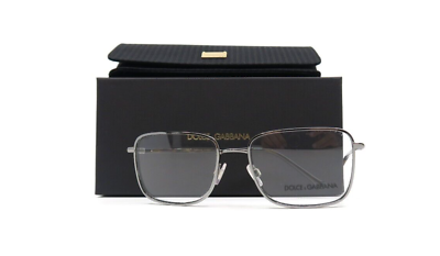#ad Dolce amp; Gabbana DG 1306 04 56mm Silver Metal New Unisex Eyeglasses.