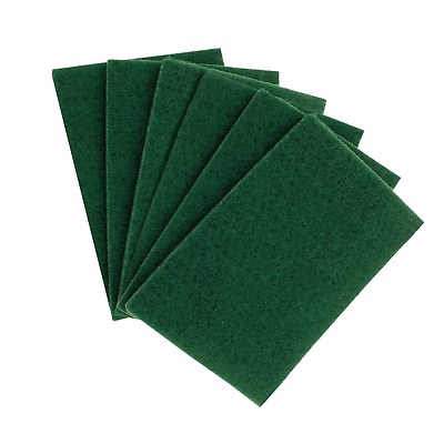 #ad LOLA Pot Brite Scouring Pad Nylon Polyester Fiber Scrubber Rust Proof 6 Pack