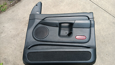 #ad 🔥02 05 Dodge RAM Interior Door Panel Front RIGHT Passenger BLACK INFINITY D11