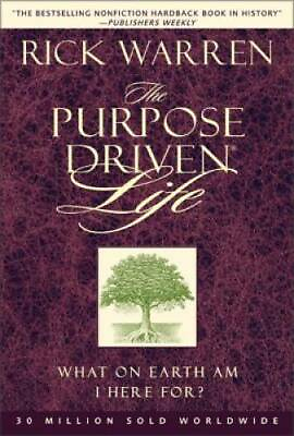 #ad The Purpose Driven Life Hardcover By Rick Warren VERY GOOD