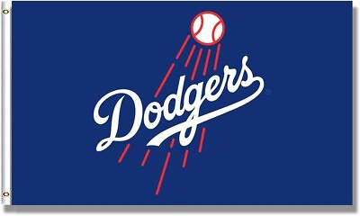 #ad Los Angeles Dodgers Flag Large 3x5 Banner Logo Baseball MLB FREE SHIPPING