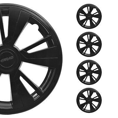 #ad 15quot; Wheel Covers Hubcaps fits Nissan Black Gloss