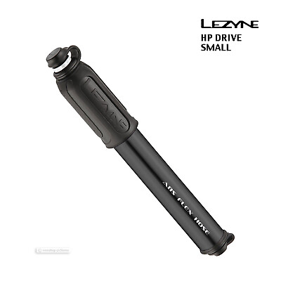 #ad NEW Lezyne HP DRIVE Bicycle High Pressure Hand Pump : BLACK SMALL