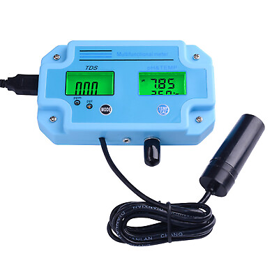 #ad Water Quality Monitor Water Detector 3 in 1 Digital pH EC TEMP Meter Tester