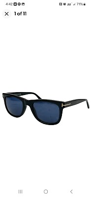 #ad New Tom Ford Sunglasses Leo Tf336 Black Frame 56R 52 21 145