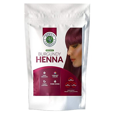 #ad Black Brown Burgundy amp; Chestnut Natural Henna Hair Color Organic Hair Dye