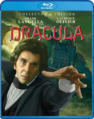 #ad DRACULA New Sealed Blu ray Collector#x27;s Edition 1979 Frank Langella