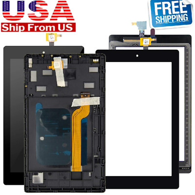 #ad LCD amp; Touch Screen Digitizer Assembly For Amazon Fire HD7 HD 7 2019 9th M8S26G
