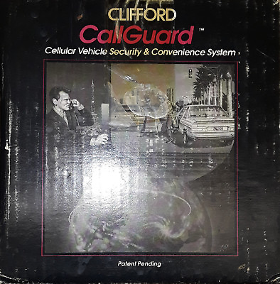 #ad Clifford CallGuard Cellular Vehicle Security amp; Convenience System Car Alarm NEW