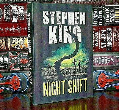 #ad New Night Shift Stephen King Horror Glows in Dark Deluxe Hardcover Gift