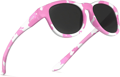 #ad Kids Sunglasses Polarized TPEE Frame UV Protection Sports Glasses for Boys Gi...