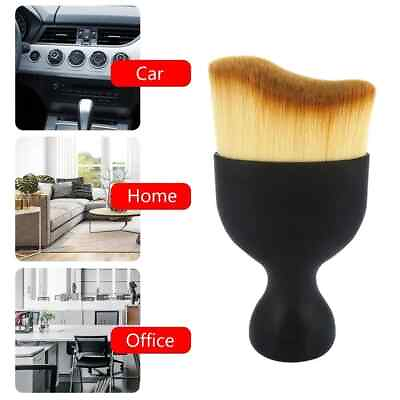 #ad 1Pc Car Interior Cleaning Soft Brush Instrument Panel Crevice Dust Removal Tool