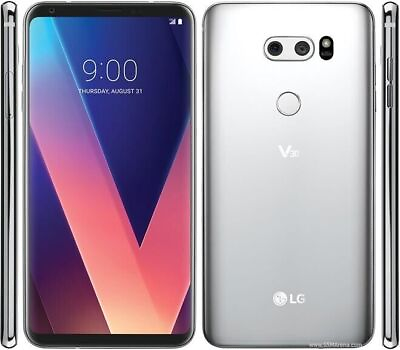 #ad LG V30 H932 T Mobile Only 64GB Silver Good