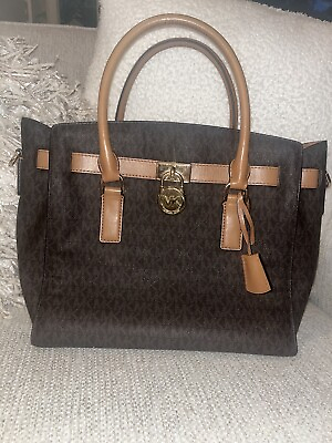 #ad Michael Kors Brown Tan Handbag