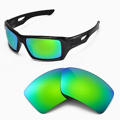 #ad New WL Polarized Emerald Replacement Lenses For Oakley Eyepatch 2 Sunglasses
