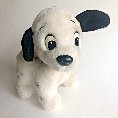 #ad Disney Store Vintage 8” 101 Dalmatians Puppy Plush Stuffed Dog Spotted Puppy