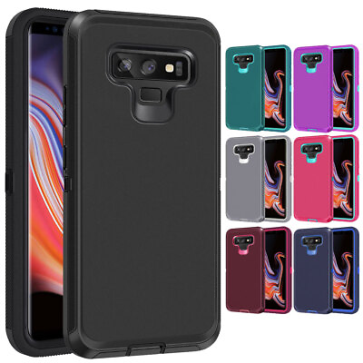 #ad Heavy Duty Case Shockproof Phone Protective Cover For Samsung Galaxy Note9