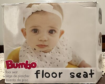 #ad Bumbo Multi Purpose Floor Seat Boosters Seat Multi Seat With Safety Harness NIB