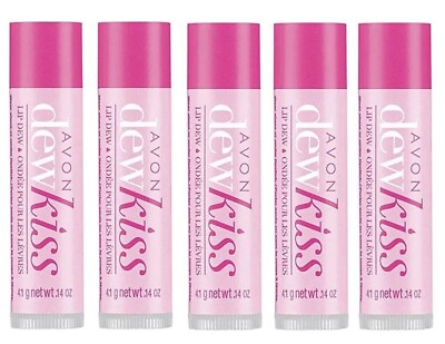 #ad Avon DEW KISS Lot of 5 Sealed FREE SHIPPING New Stock $21.90